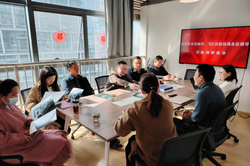 云圖頭條 | 蕪湖市經(jīng)信局領導一行蒞臨指導